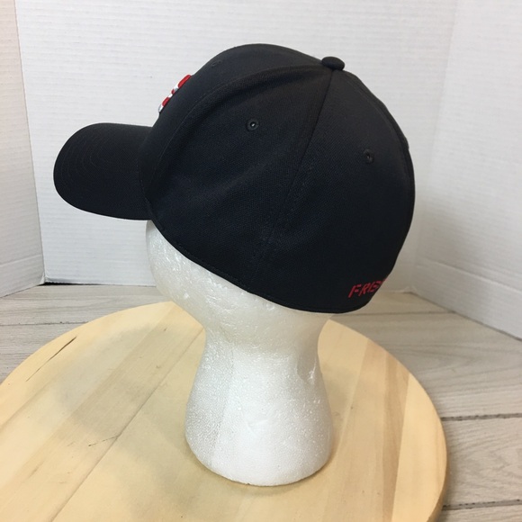 Under Armour Freedom UA Classic Fit hat cap mens M/L flex fitted black - Picture 6 of 9
